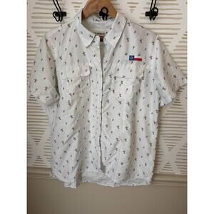 Magellan Outdoors Men's XL HLSR Houston Rodeo Short Sleeve Shirt Fishing